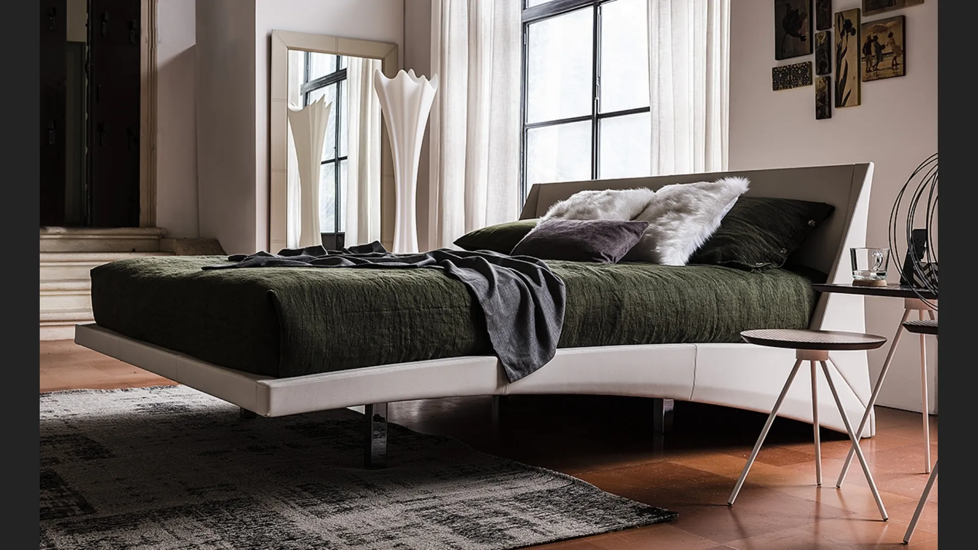 Letto di design Dylan di Cattelan Italia